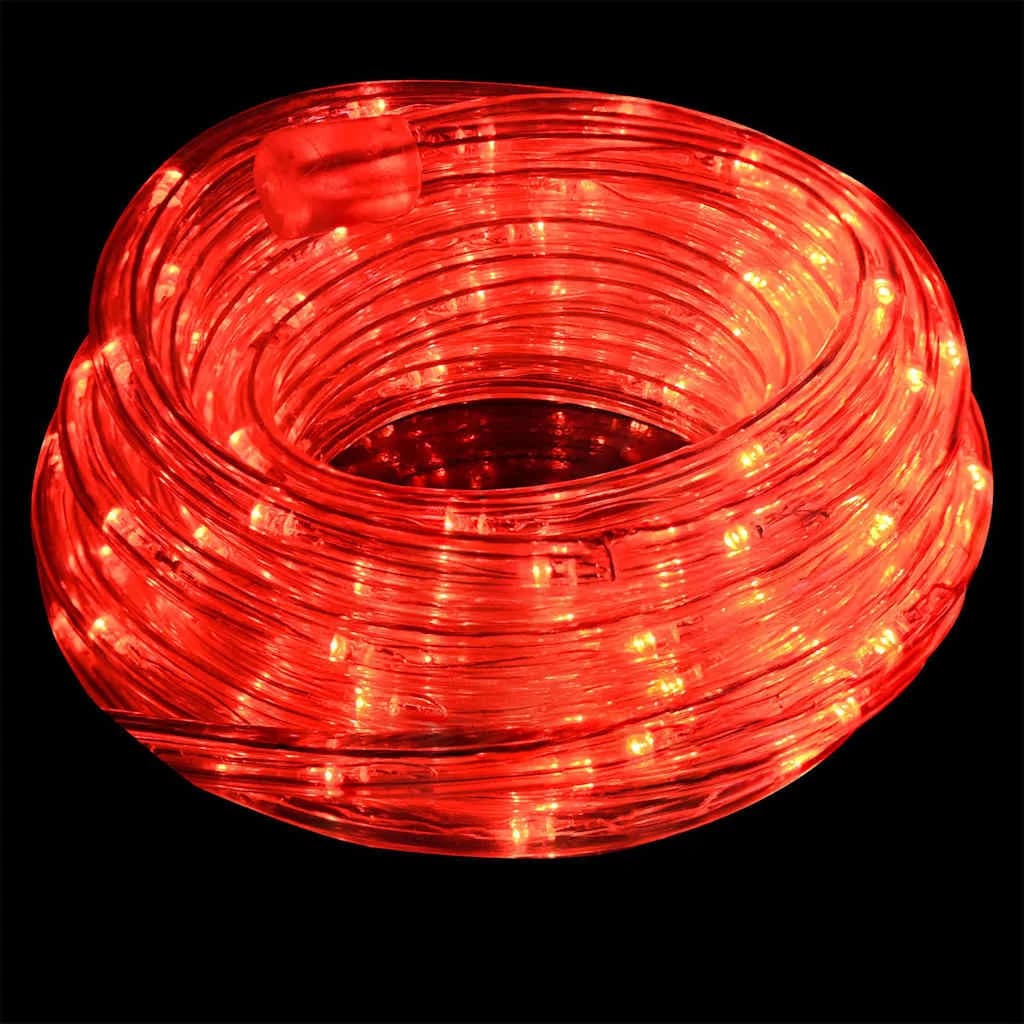 Osvetljena vrv med 1200 LED Rdeča 50 m PVC - slika 6
