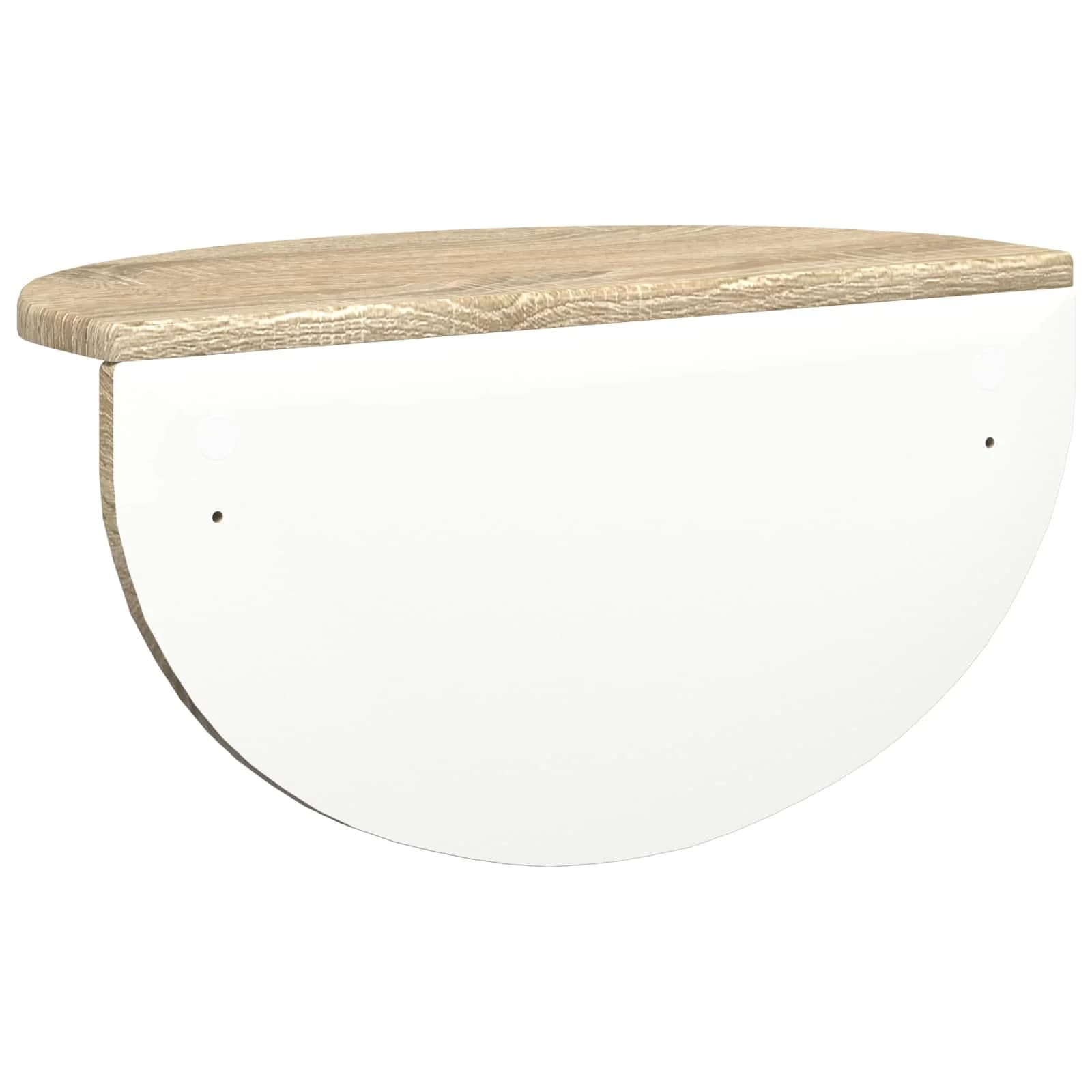 Stenska polica Montaža za steno Sonoma hrast 48 x 24 x 24 cm - slika 7
