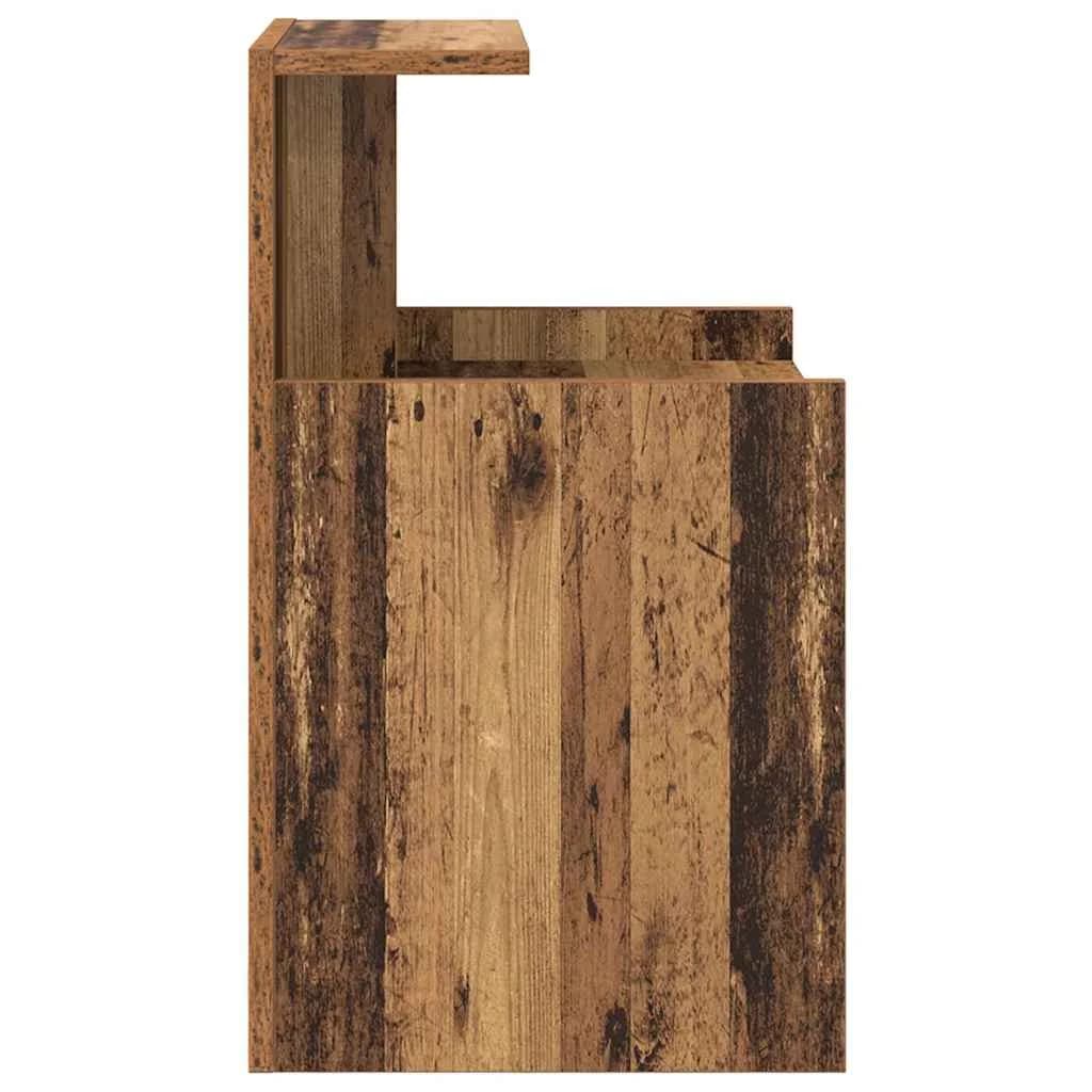 Nočna omarica 2 kos Star les 40 x 35 x 60 cm Inženirski les - slika 7