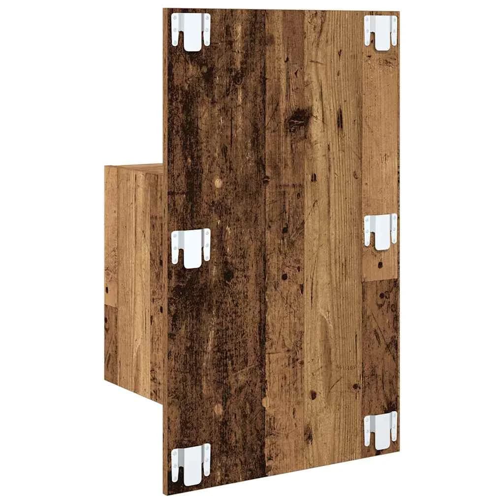 Nočna omarica 2 kos Star les 50 x 32.5 x 80 cm Inženirski les - slika 9
