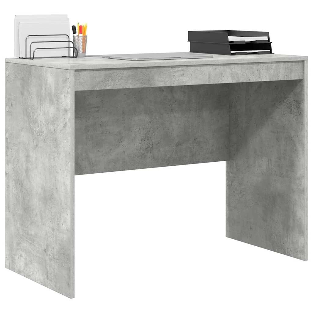 Miza Betonsko siva 100 x 50 x 76 cm - slika 3