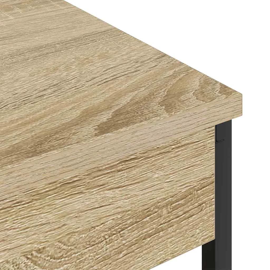 Nočna omarica Sonoma hrast 41 x 31 x 76 cm Inženirski les - slika 9