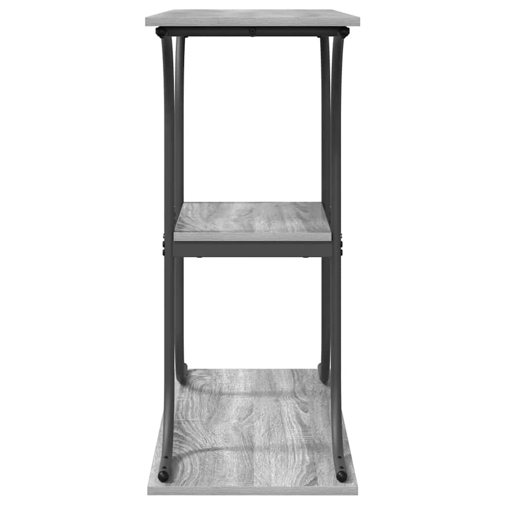 Konzolna miza Siva Sonoma 101 x 35 x 80,5 cm Inženirski les - slika 6