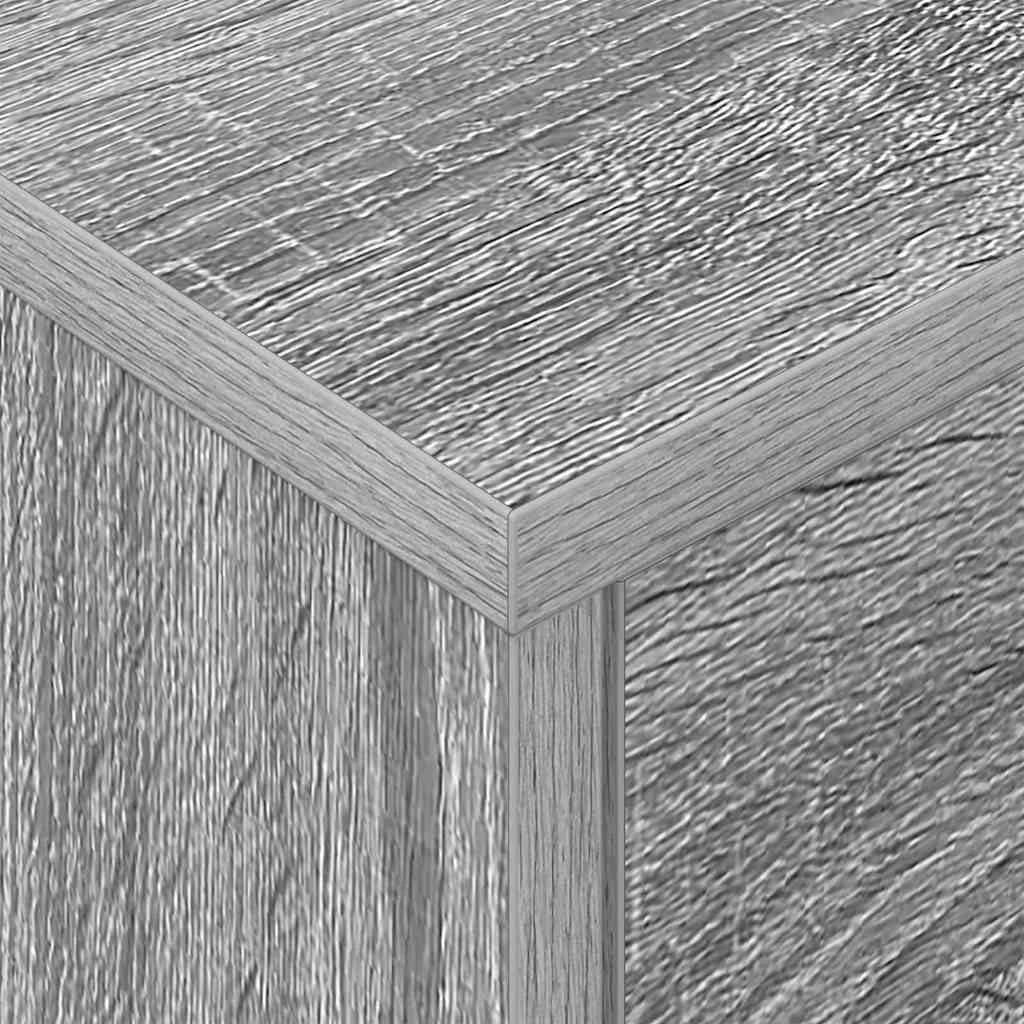 Nočna omarica 2 kos Siva Sonoma 40,5 x 40 x 48 cm - slika 10