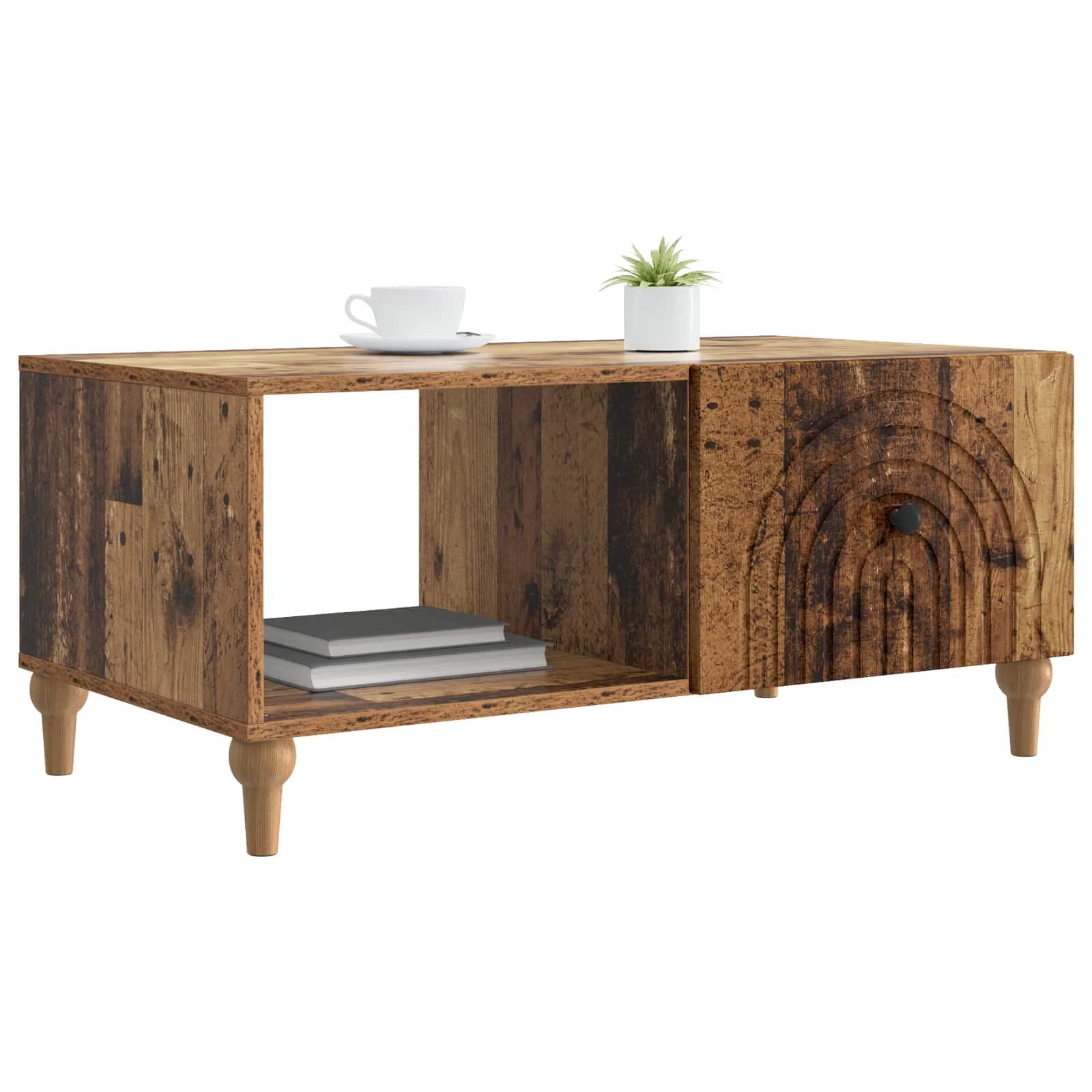 Klubska miza Star les 90 x 50 x 40 cm Inženirski les - slika 3