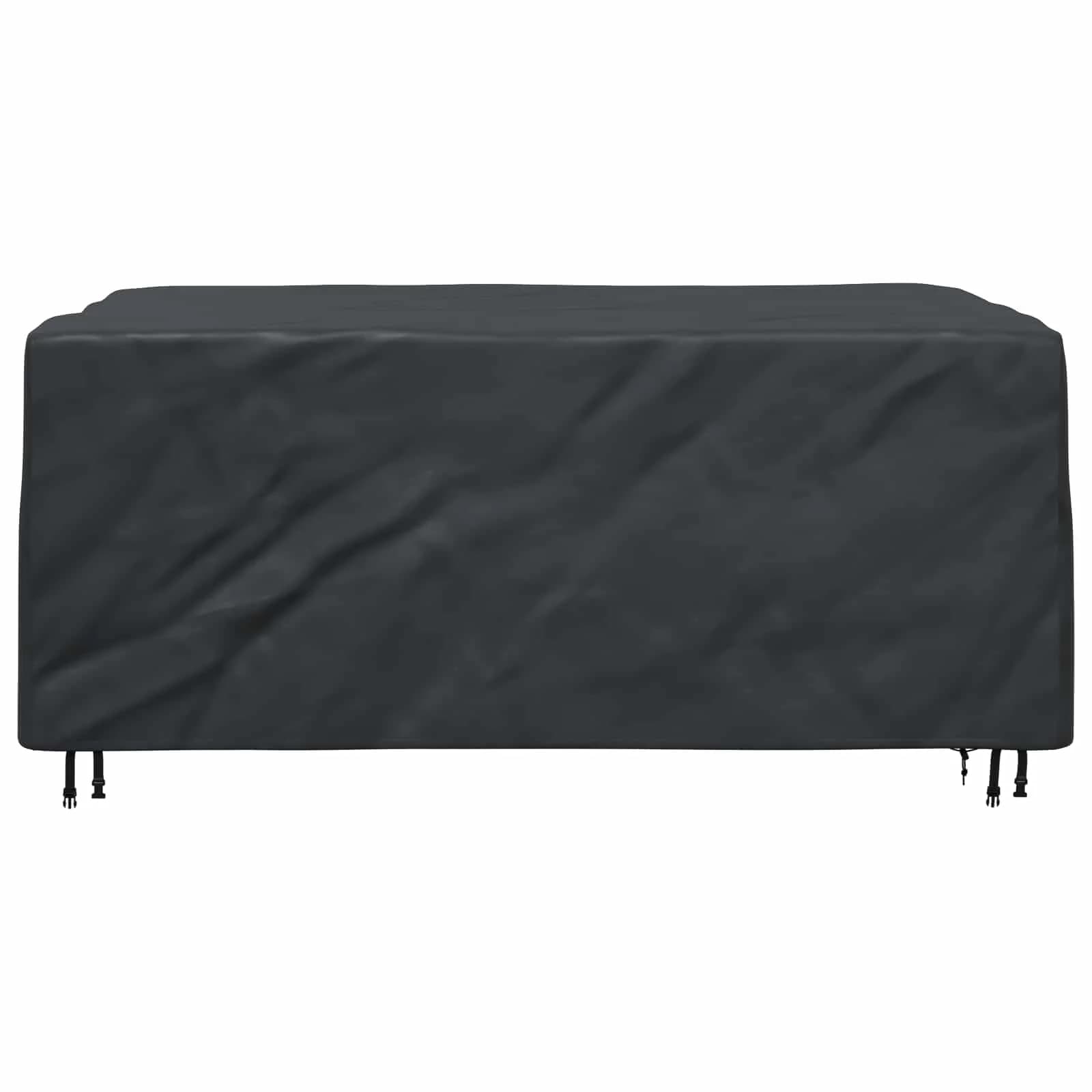 Prevleka za pohištvo Enobarvno Črna 230 x 165 x 80 cm 420D - slika 7