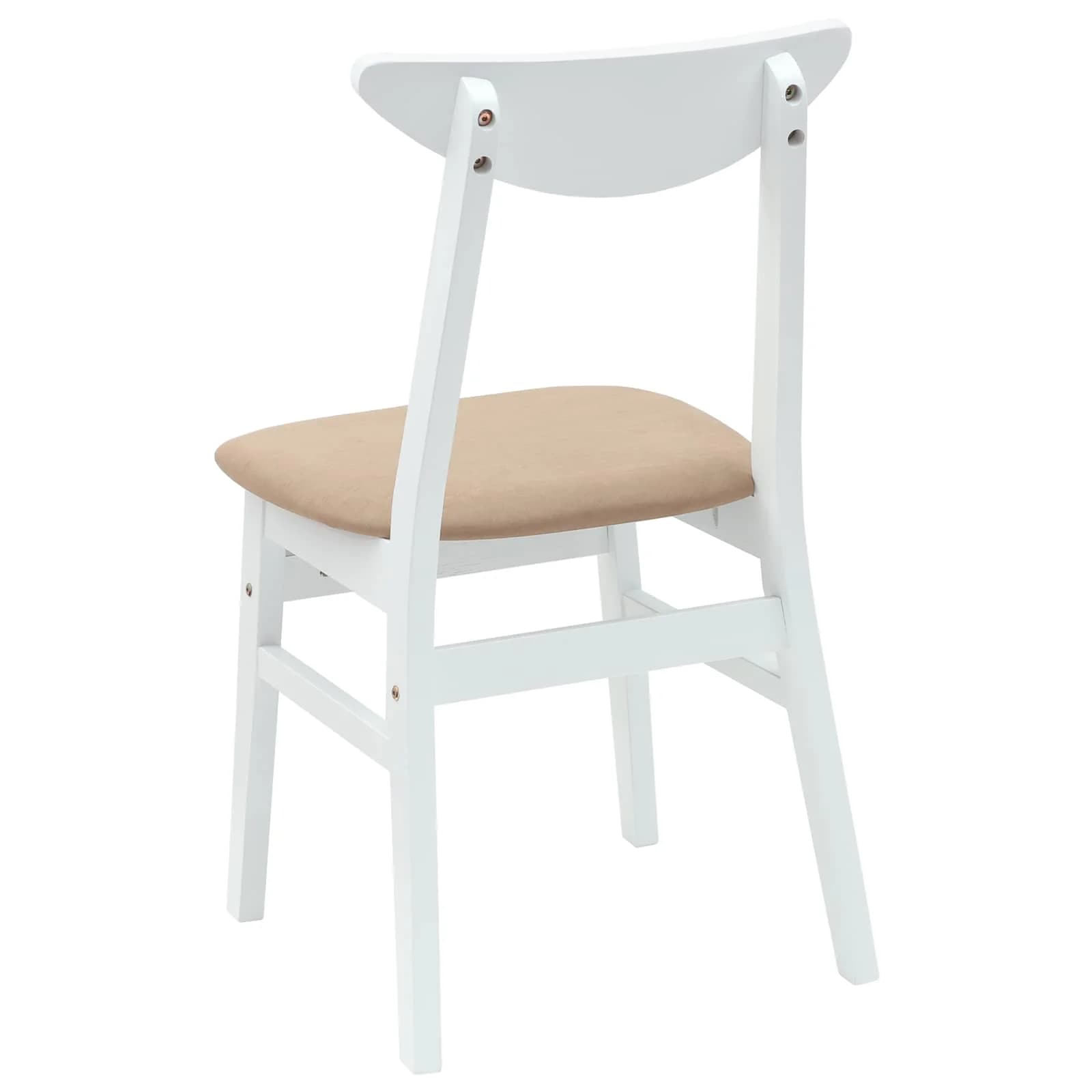 Jedilni stoli 2 kos Masivno gumovo les Bela 42 x 47,5 x 81 cm - slika 7