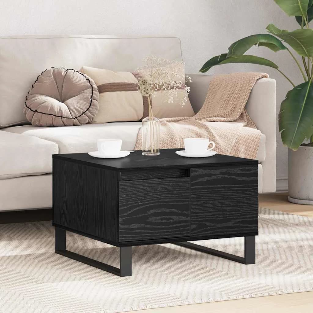 Klubska miza Črna Orehovina 55 x 55 x 36,5 cm Inženirski les