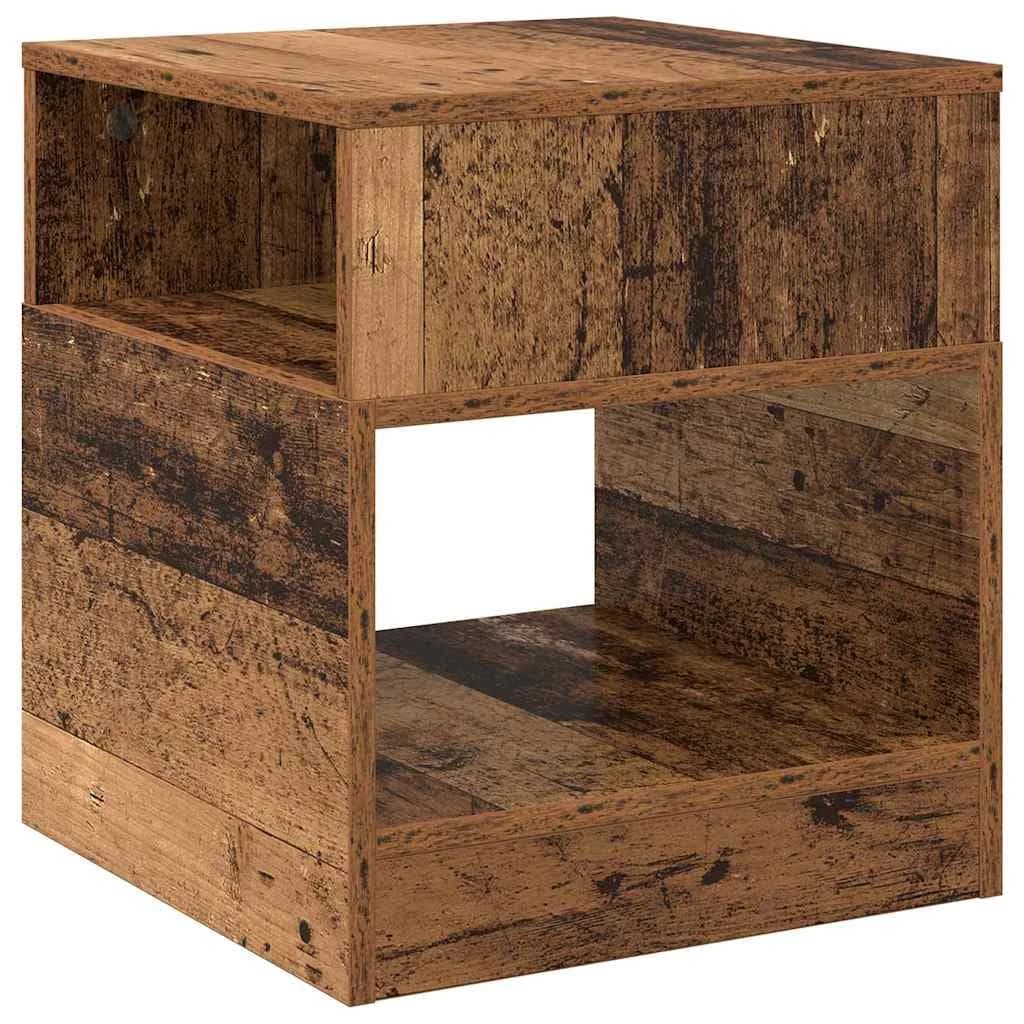 Stranska miza 2 kos Star les 40,5 x 40 x 45 cm Inženirski les - slika 5