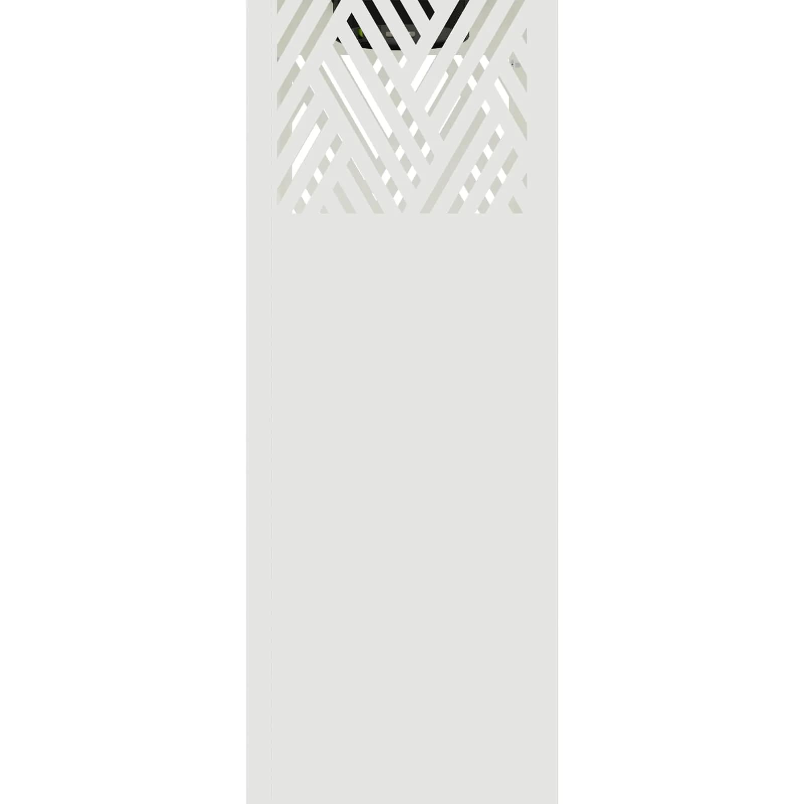 Solarno LED svetilo za pot 2 kos Toplo bela 18 x 18 x 80 cm - slika 11