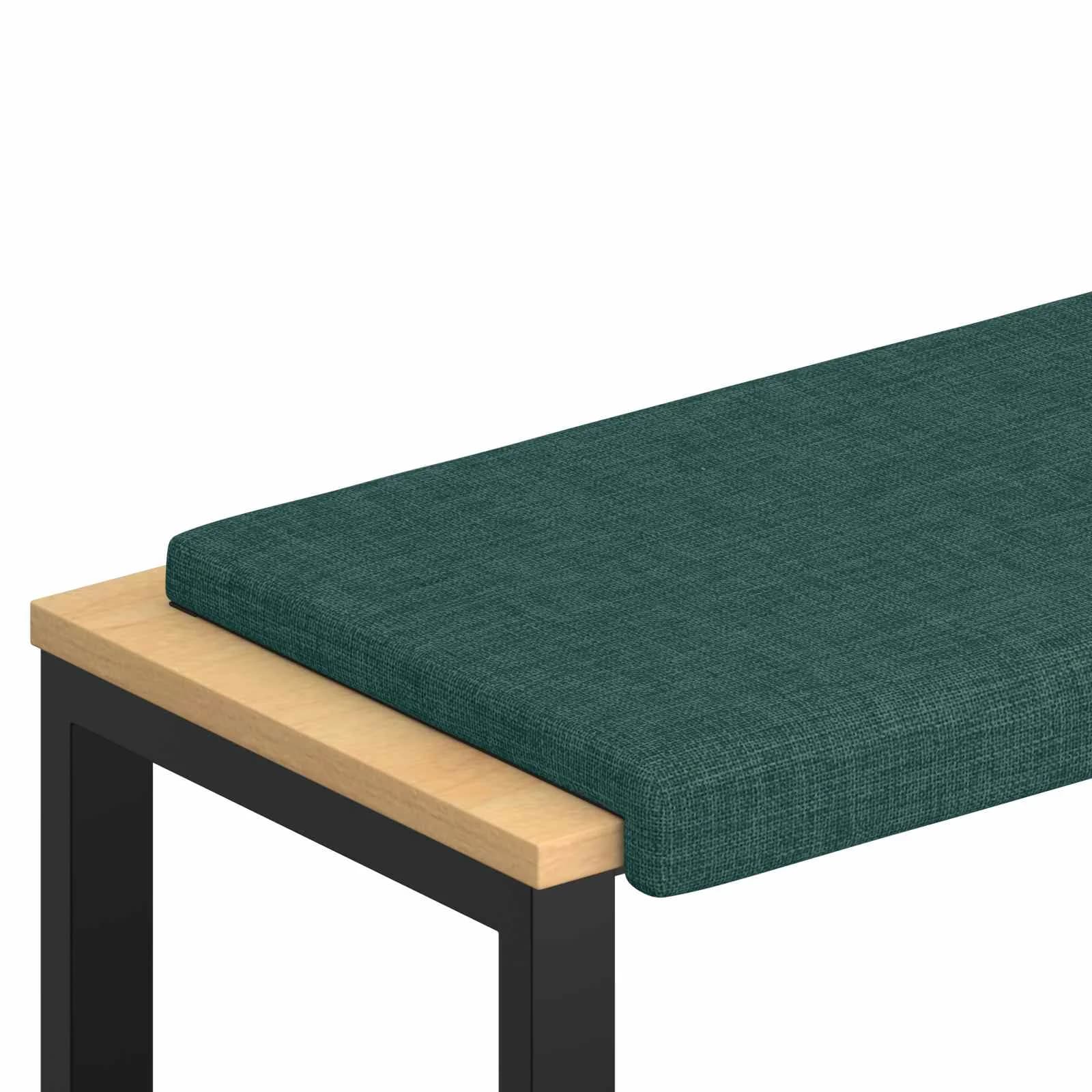 Blazina za klop Blago Temno zelena Globina 35 cm - slika 2