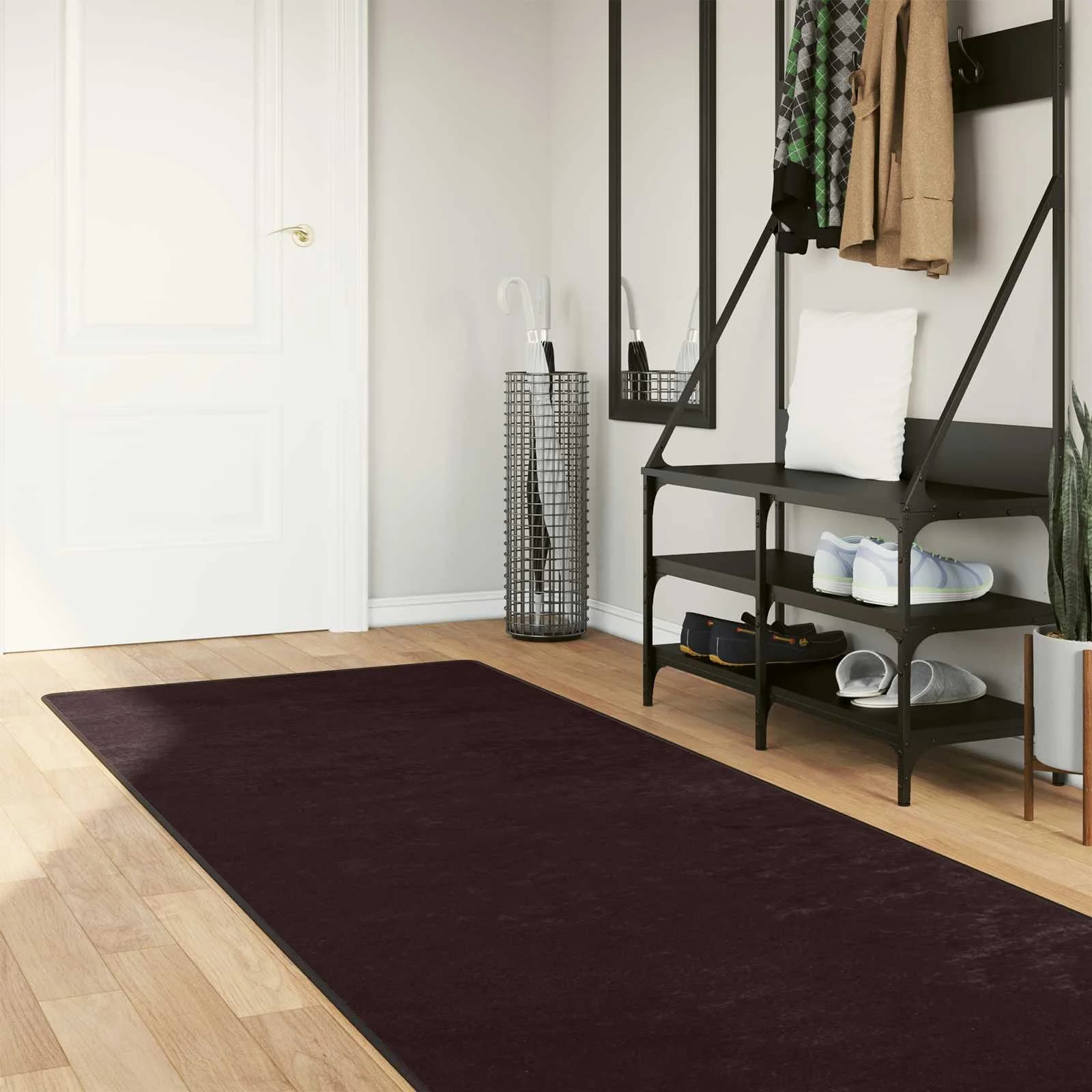 Preproga runner MARSA Antracit 100 x 300 cm Poliester in PVC