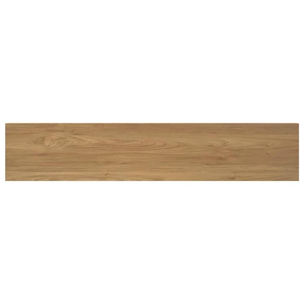 Stenska polica Montaža za steno 4 kos Rjava 120 x 23,5 x 3,8 cm - slika 10