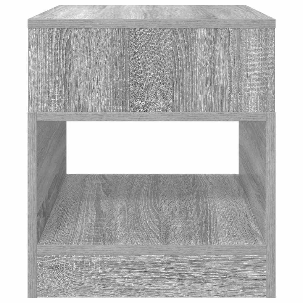 Stranska miza 2 kos Siva Sonoma 40,5 x 40 x 45 cm - slika 6