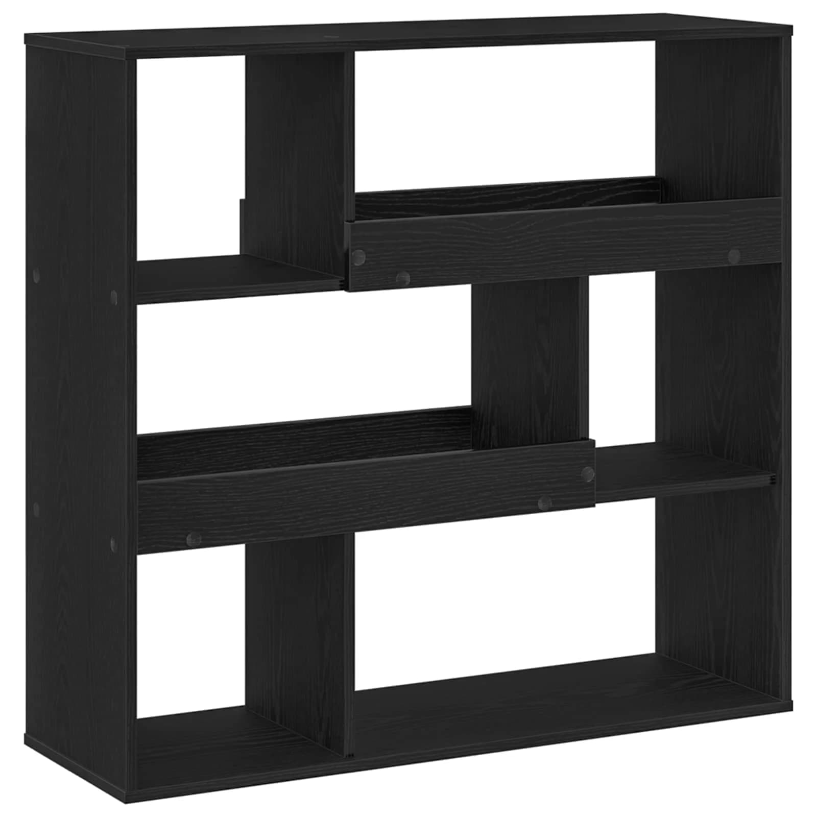 Polica za knjige 4 nivojev 100 x 33 x 94,5 cm Inženirski les - slika 2
