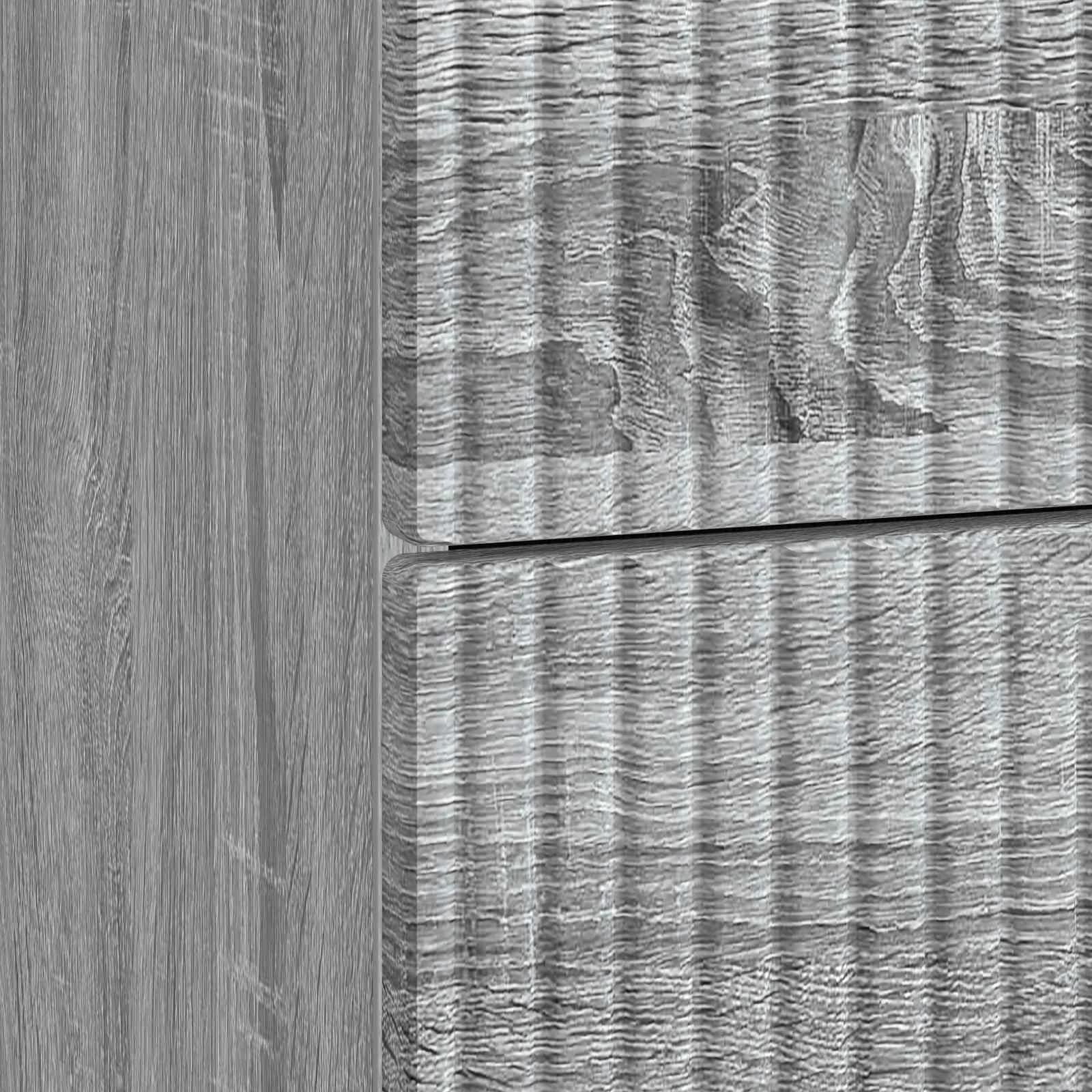 Nočna omarica 2 kos Siva Sonoma 43 x 34,5 x 47,5 cm - slika 10