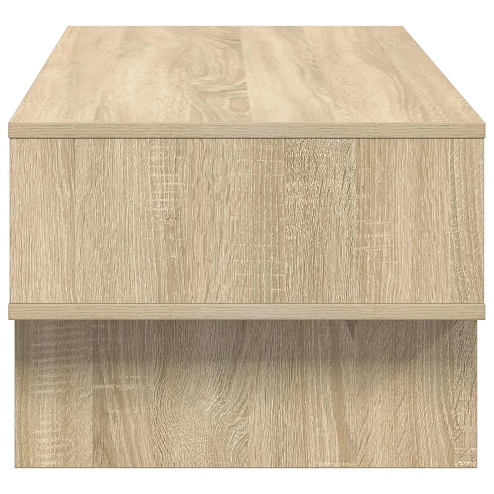 Klubska miza Sonoma hrast 100 x 46 x 35 cm Inženirski les - slika 6