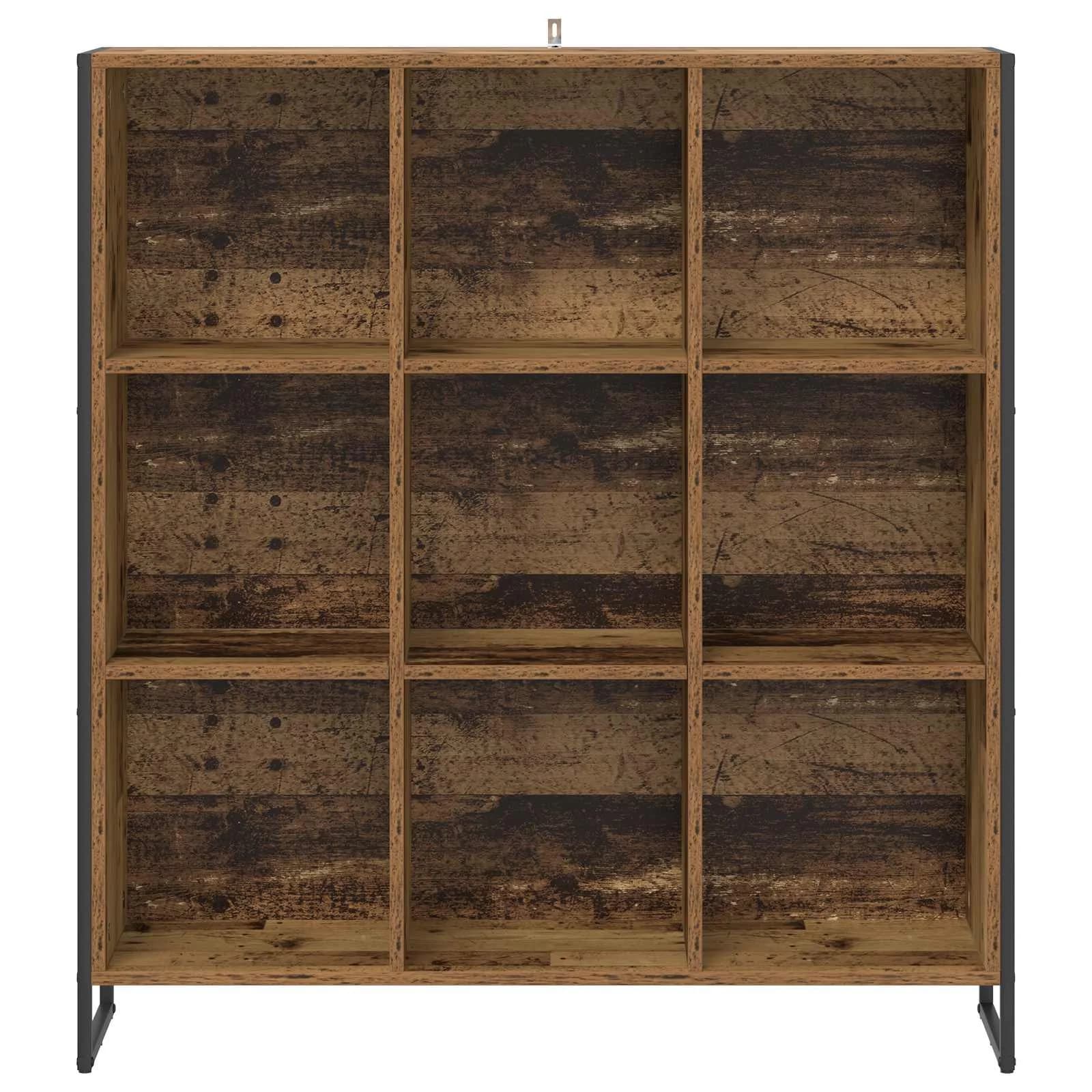Knjigovni omar 99,5 x 30 x 108,5 cm Inženirski les Star les - slika 5