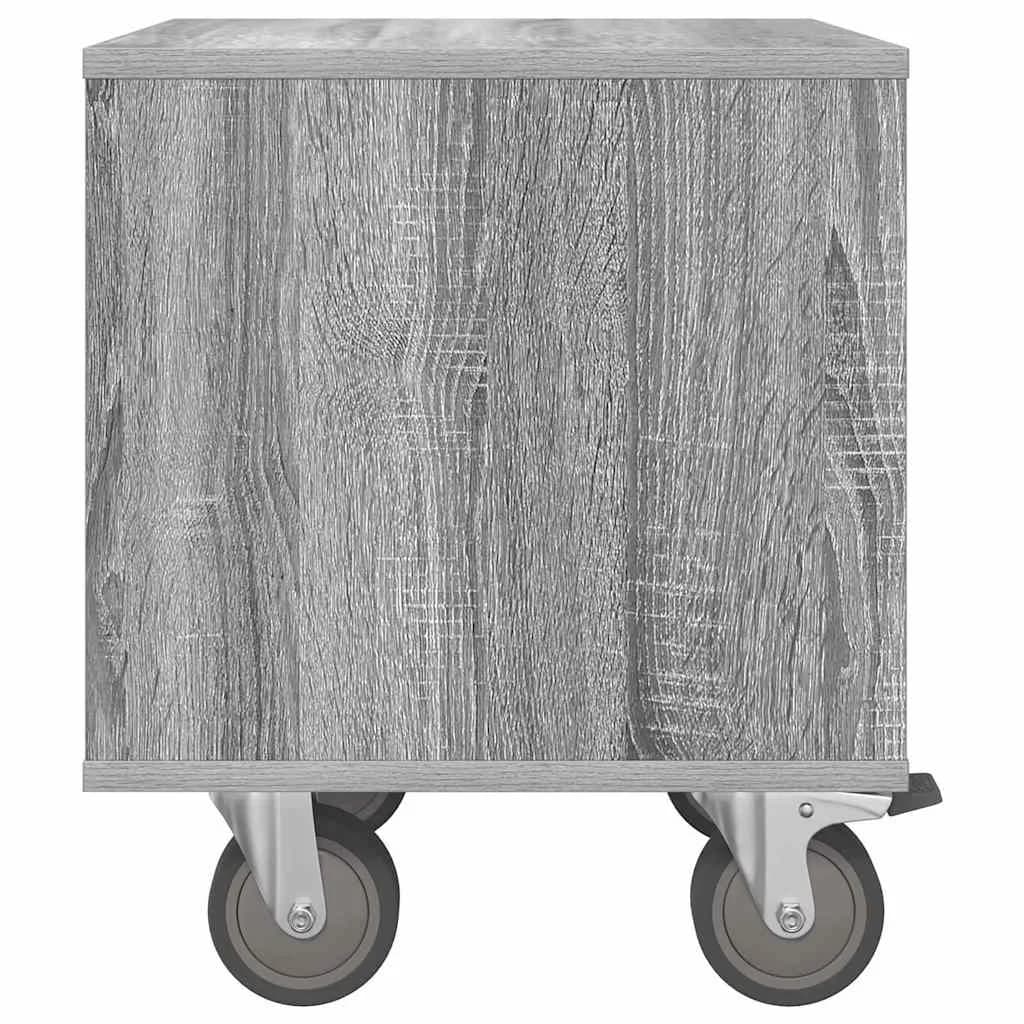 Nočna omarica 2 kos Siva Sonoma 40,5 x 40 x 48 cm - slika 8