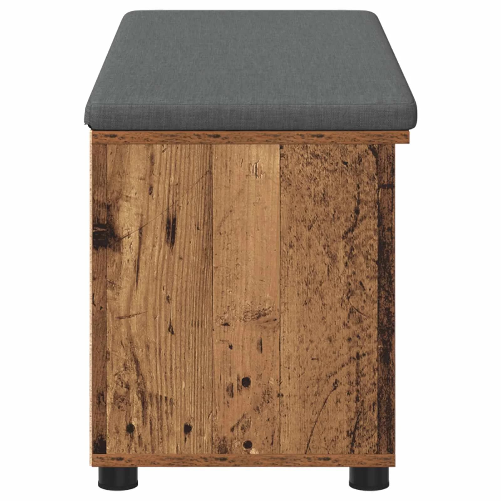 Haldna klop Star les 100 x 38 x 46 cm Oblikovan Les in Tkanina - slika 7