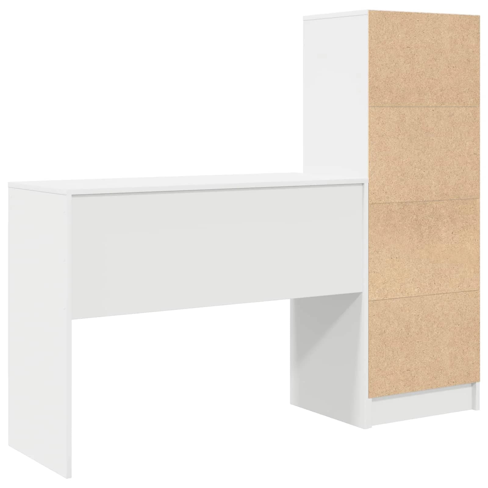 Miza Bela 145,5 x 40 x 127 cm 2 kos - slika 9