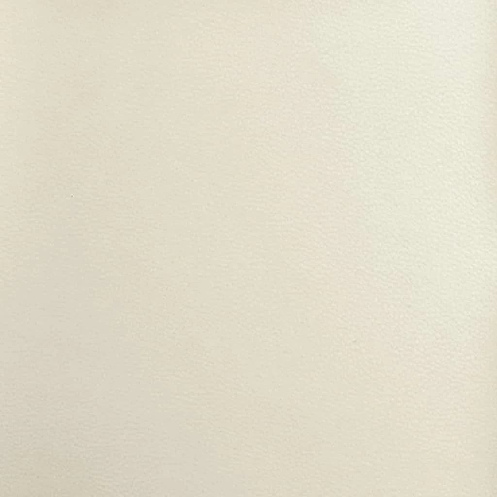 Vrtljiv stol krema 63 x 75 x 76 cm Umetno usnje - slika 10