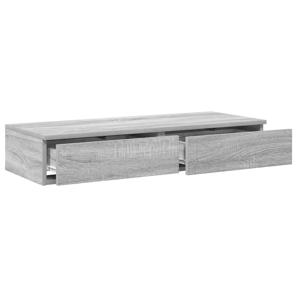 Posteljni predali Siva Sonoma 75 x 36,5 x 16,5 cm - slika 5