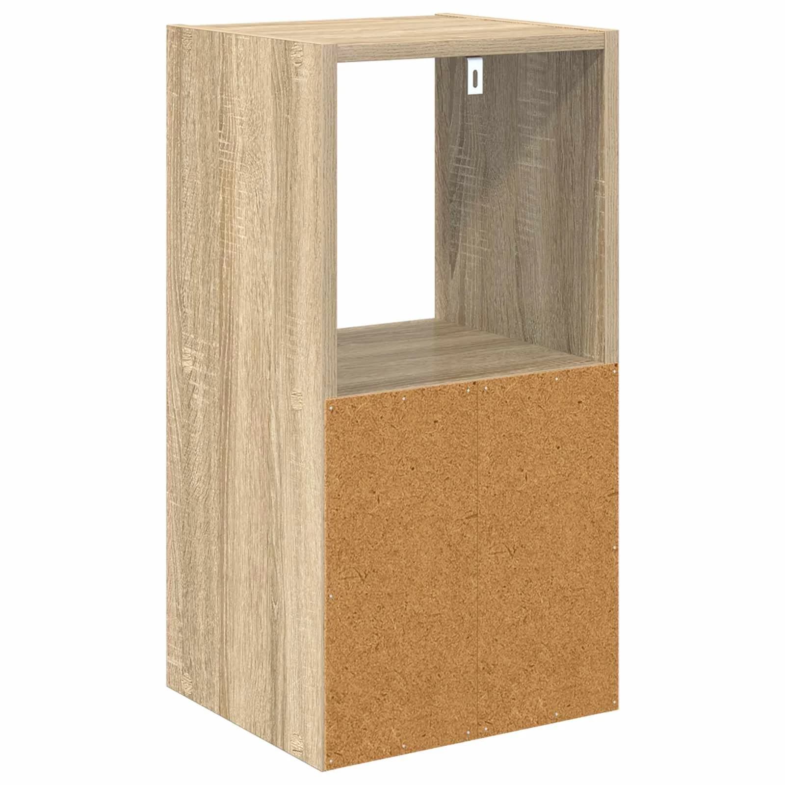 Nočna omarica Sonoma hrast 30,5 x 27 x 59,5 cm Inženirski les - slika 8