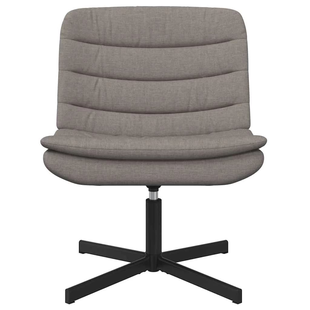 Vrtljiv stol Taupe 63 x 75 x 76 cm blago - slika 4