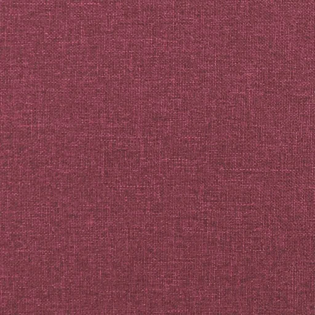Poglavni vzglavnik Vinorodna rdeča 140 x 19 x 50 cm blago - slika 9