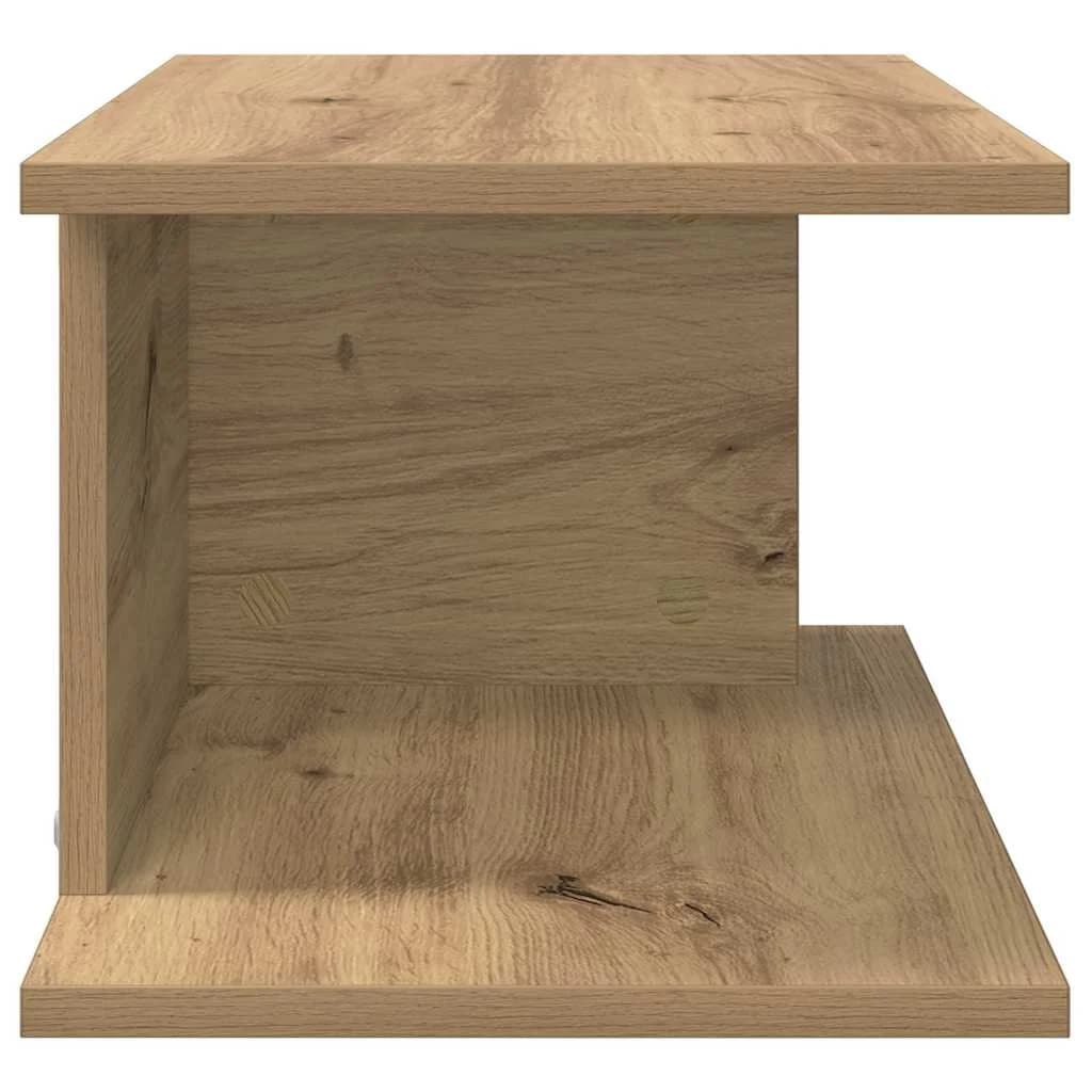 Nočna omarica 2 kos Umetni hrast 40 x 30 x 25 cm Inženirski les - slika 7