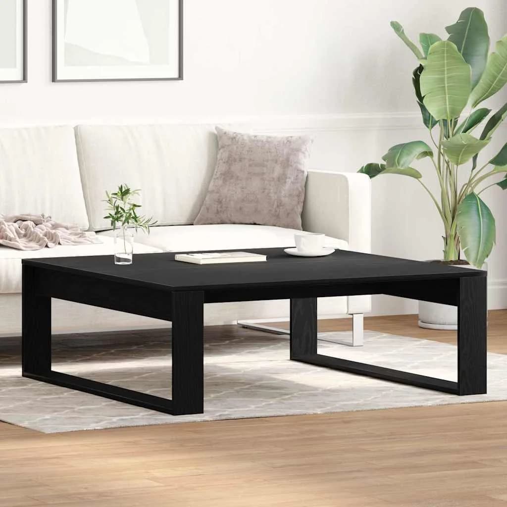 Klubska miza Črna Orehovina 100 x 100 x 35 cm Inženirski les