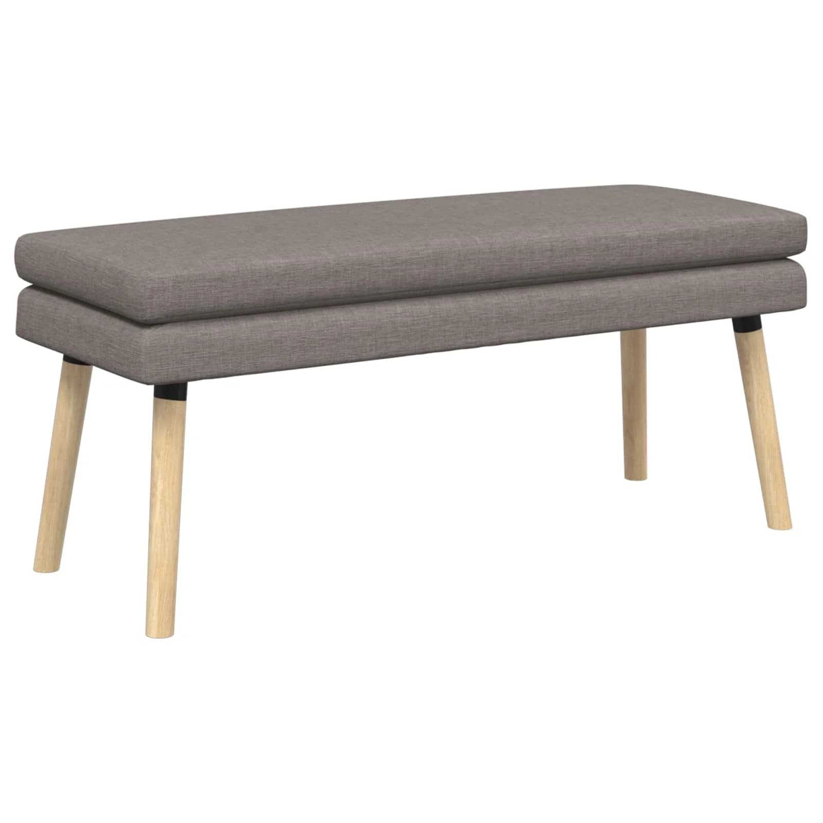 Dvojna klop Taupe 110 x 40 x 47 cm Blago - slika 2