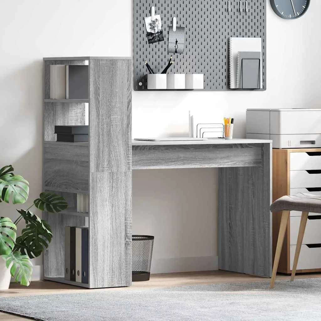 Miza Siva Sonoma Inženirski les 113 x 54 x 120 cm