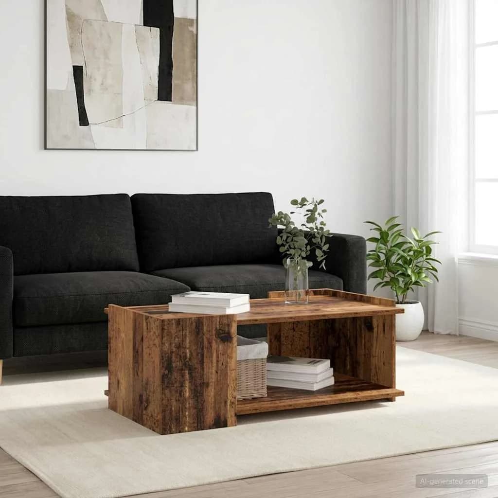 Klubska miza Star les 90 x 50 x 33 cm Inženirski les - slika 4