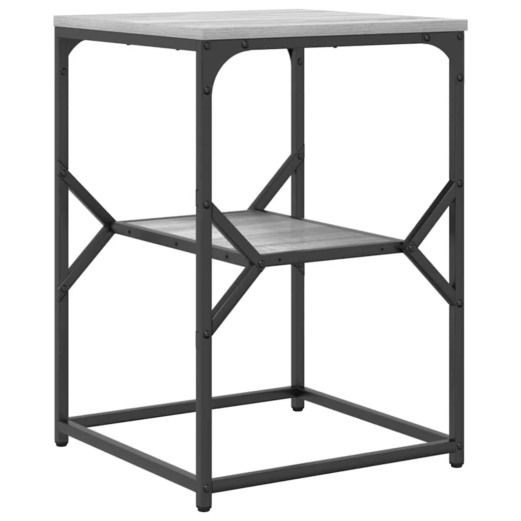 Stranska miza Siva Sonoma 41 x 40 x 60 cm - slika 2