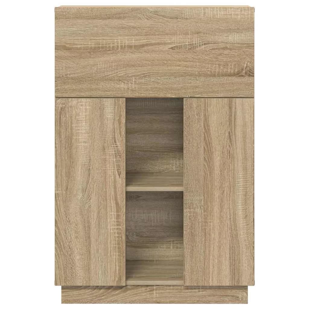 Miza Sonoma hrast Inženirski les 71.5 x 31.5 x 106.5 cm - slika 6