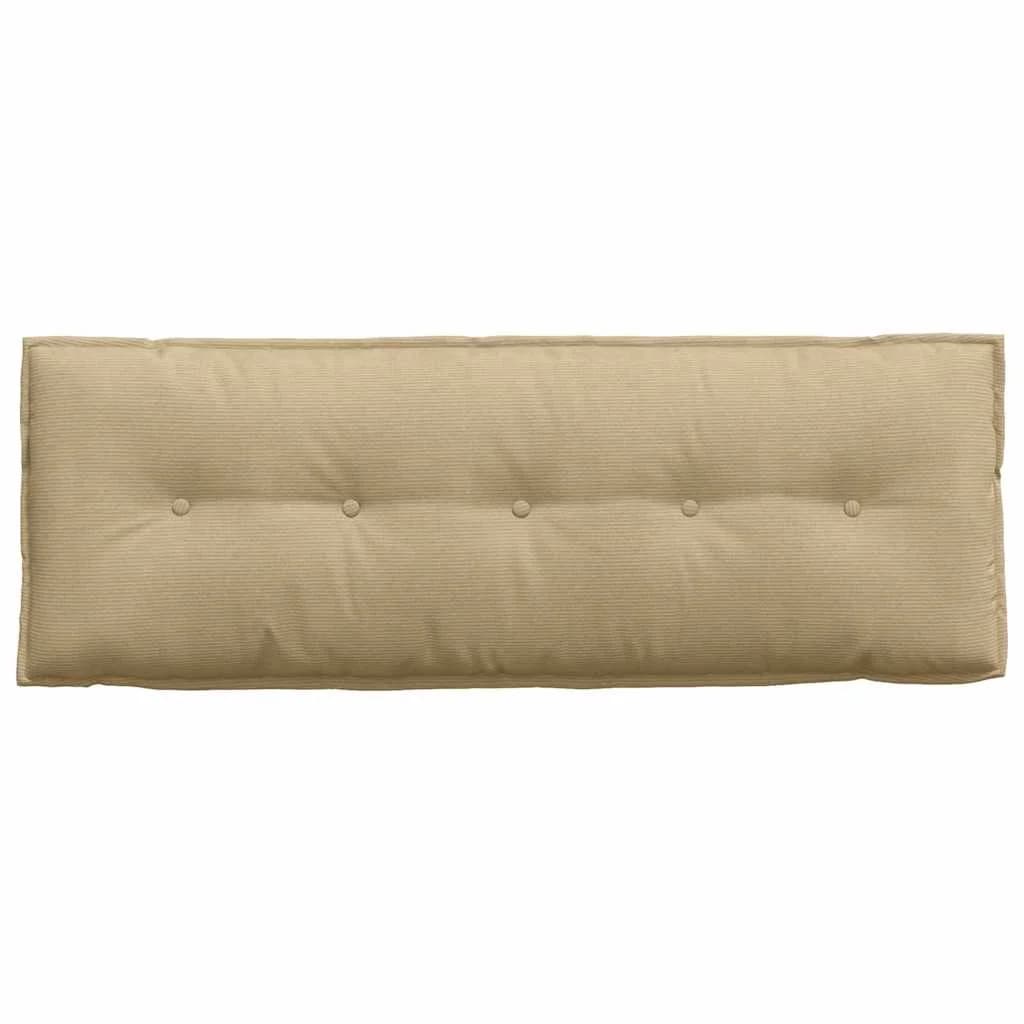 Poglavni vzglavnik Siva zelena 140 x 50 cm Žametna tkanina - slika 6