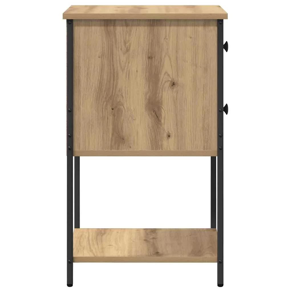Nočna omarica artisan hrast 32 x 42 x 70 cm Inženirski les - slika 7
