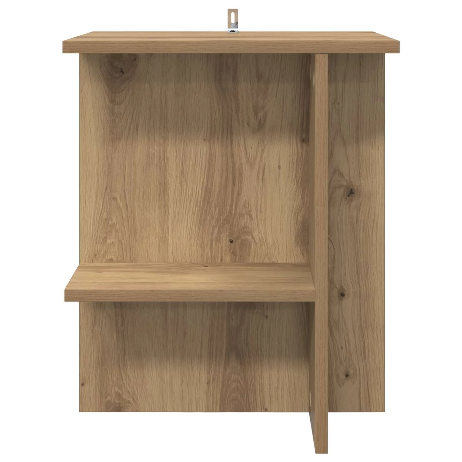 Klubska miza Artisan hrast 40 x 30 x 49 cm Inženirski les - slika 4