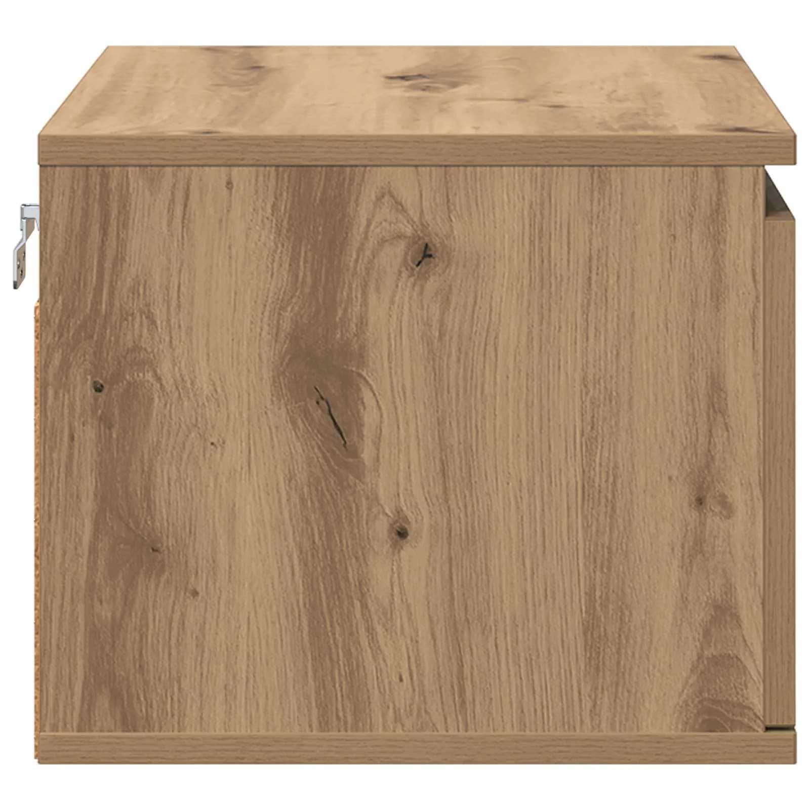 Stenska nočna omarica 2 kos Umetni hrast 50 x 36 x 30 cm - slika 11