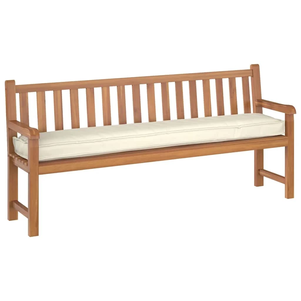 Blazina za palete krema 200 x 40 x 8 cm Oxford blago - slika 6