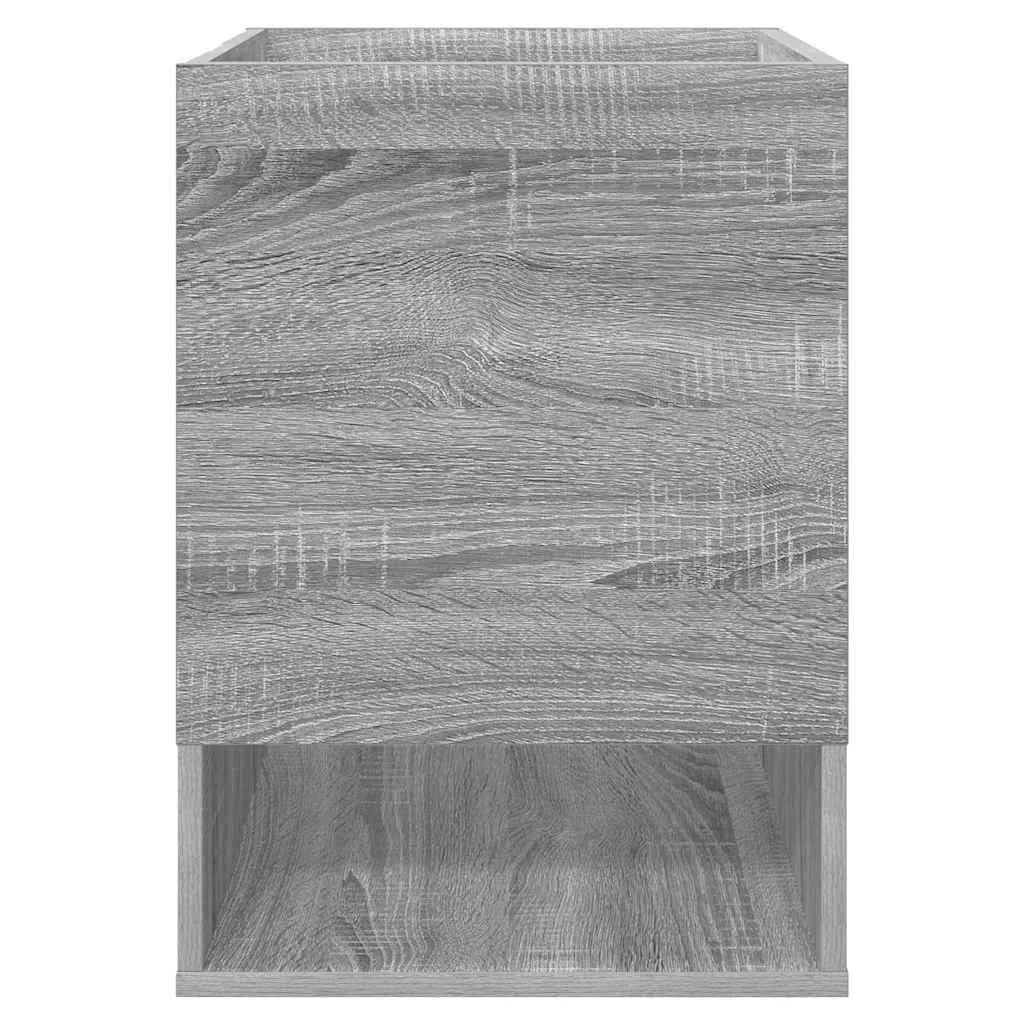 Stranska miza Siva Sonoma 40 x 40 x 56 cm Inženirski les - slika 6