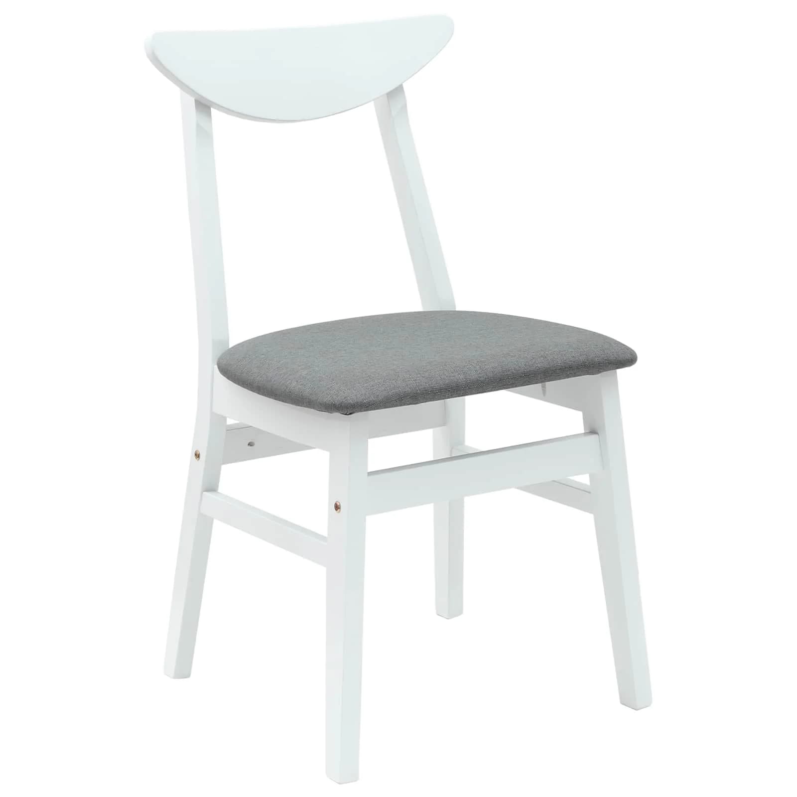 Jedilni stoli 2 kos Masivno gumovo les Bela 42 x 47,5 x 81 cm - slika 4