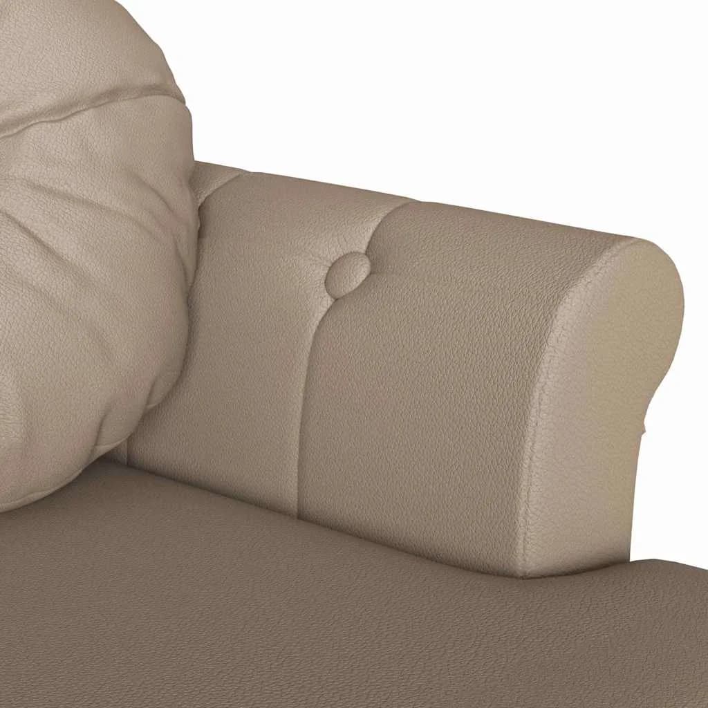 Chesterfield klop Kapučino 120,5 x 65 x 75 cm Umjetno usnje - slika 7