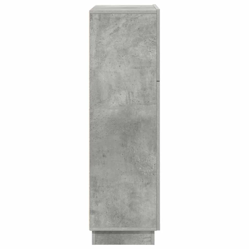 Miza Betonsko siva Inženirski les 71.5 x 31.5 x 106.5 cm - slika 7