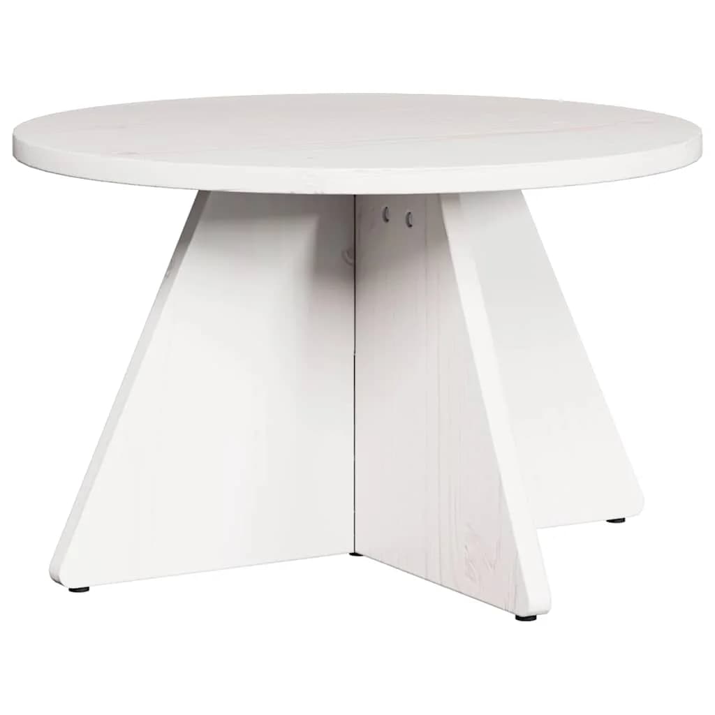 Klubska miza 3 kos Bela 49 x 49 x 30 cm - slika 5