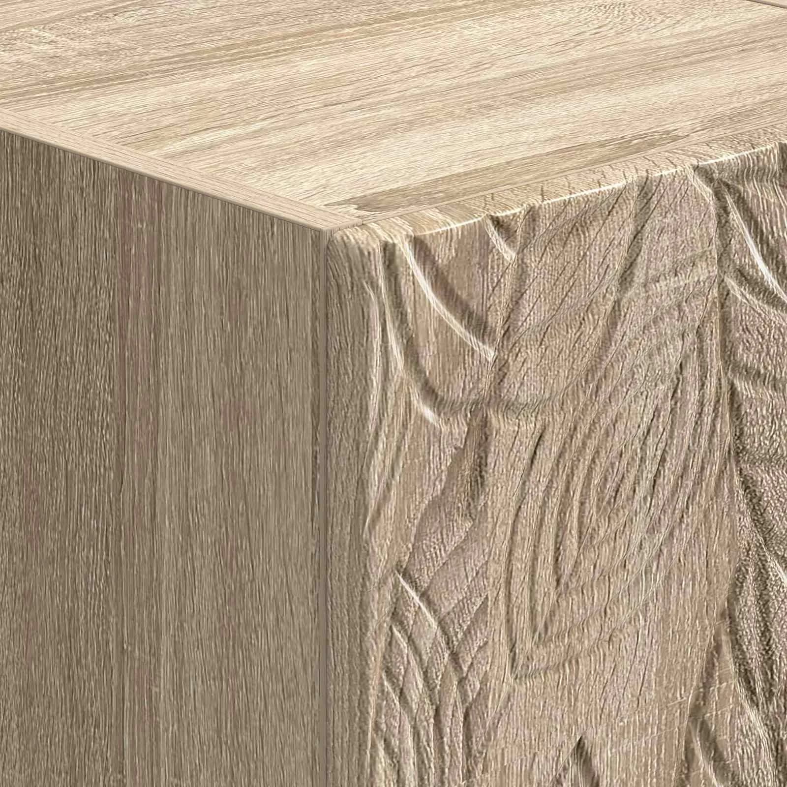 Stenski nočni omarici 2 kos Sonoma hrast 49 x 34,5 x 20 cm - slika 9