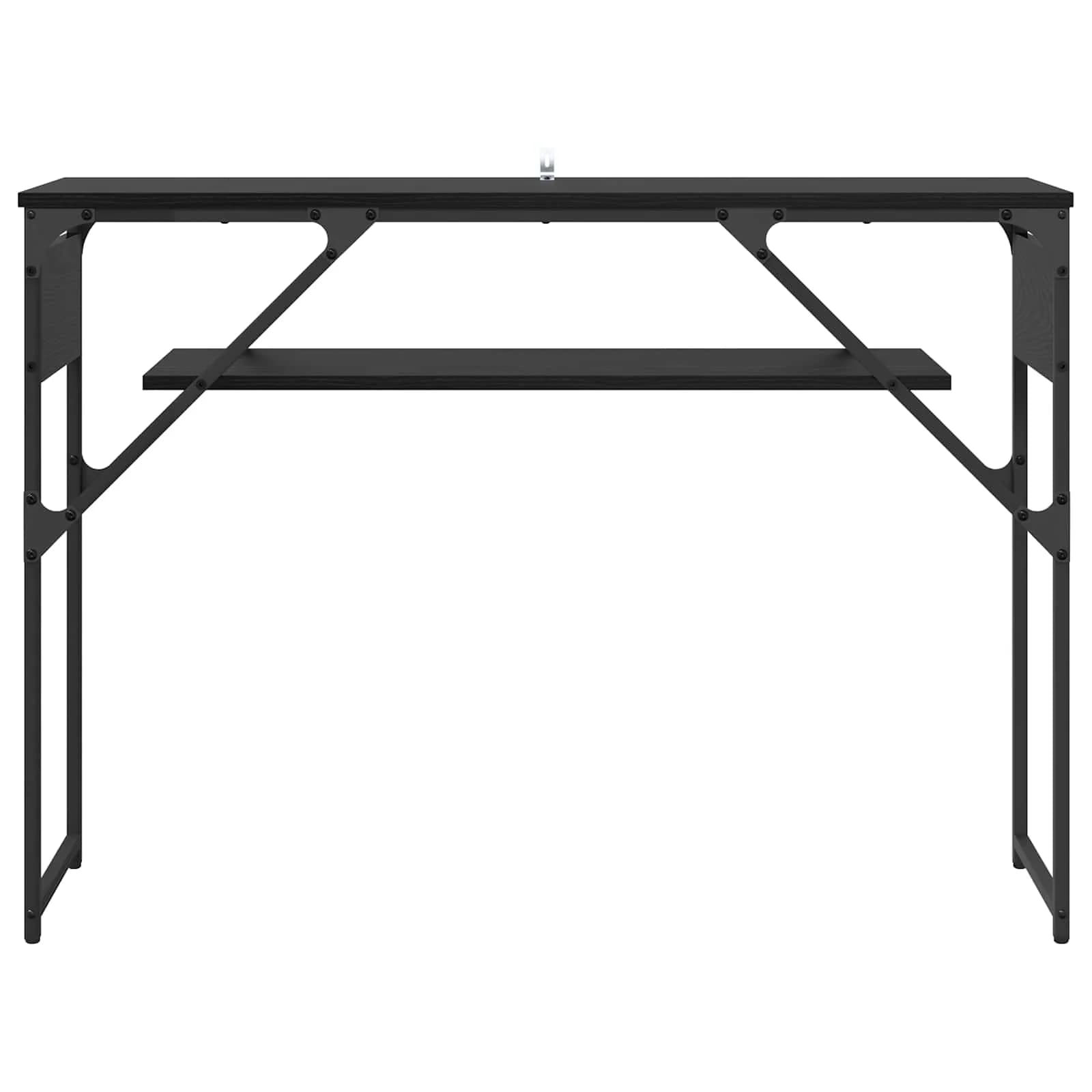 Konzolnamizica Črna Orehovina Inženirski les 105x30x75cm - slika 5