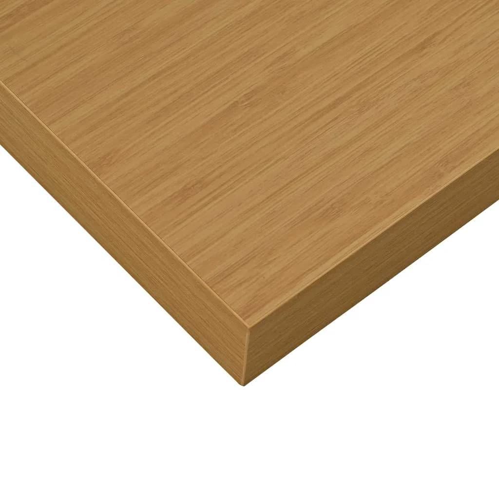Stenska polica Montaža za steno 4 kos Bež 80 x 23,5 x 3,8 cm - slika 11